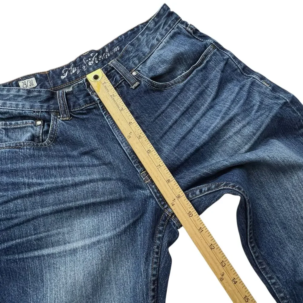 Flag & Anthem Men’s Slim Straight Jeans 29x30 Blue Denim